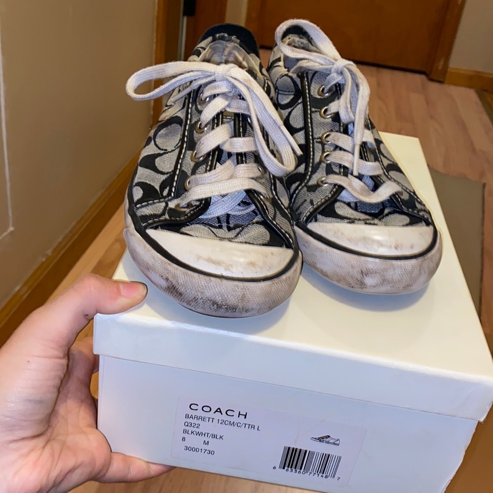 Vintage coach sneakers